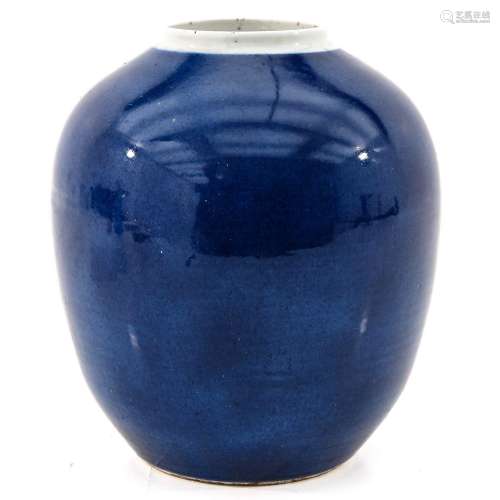 A Powder Blue Vase