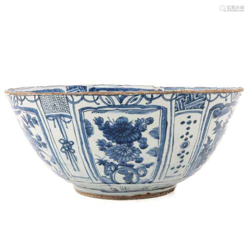 A Blue and White Wanli Period Bowl