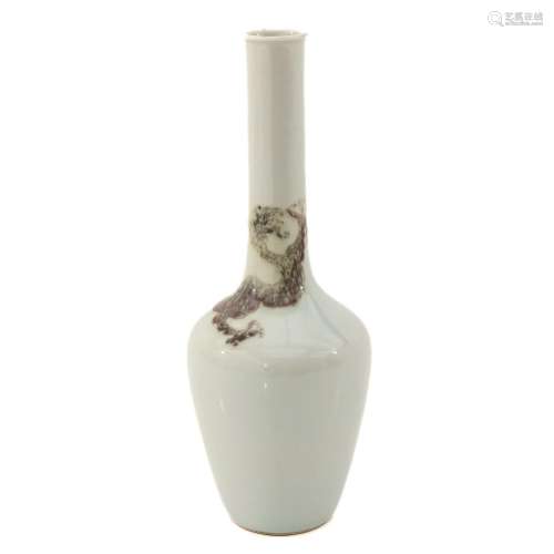 A Dragon Decor Vase