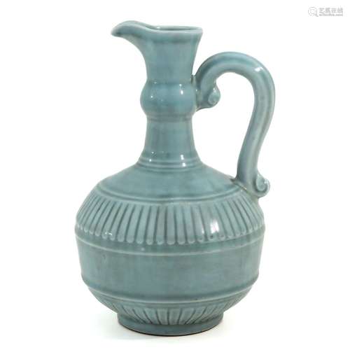 A Celadon Pitcher