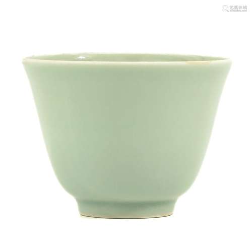 A Celadon Cup