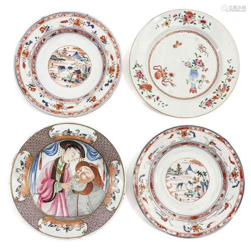 A Collection of 4 Plates