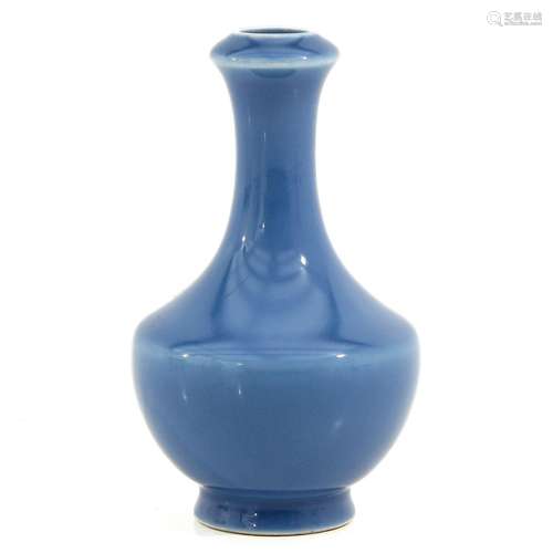 A Blue Glaze Vase