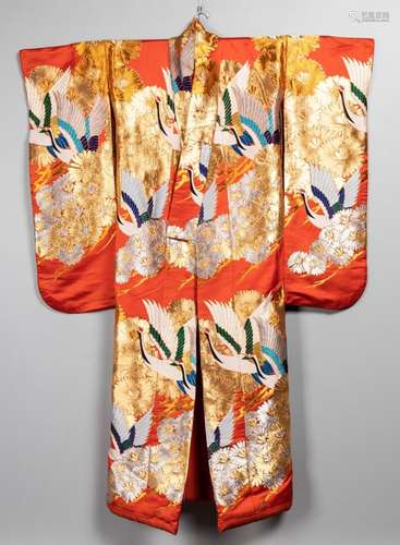 A Japanese kimono