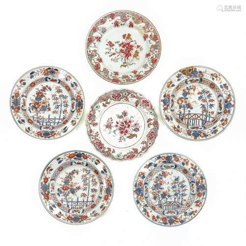 A Collection of 6 Plates