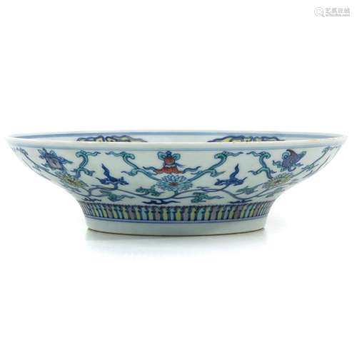 A Doucai Decor Dish