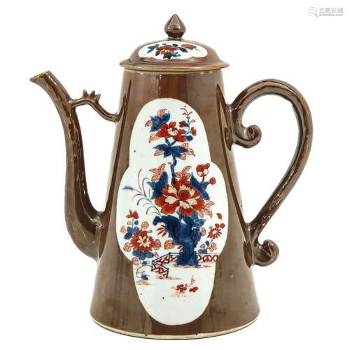 A Batavianware Teapot