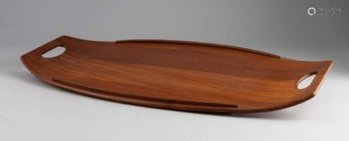 A Dansk teak \"Surfboard\" tray, 12 3/4 x 26 3/4 i...