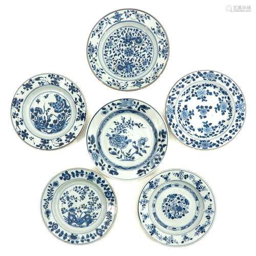 A Collection of 6 Plates