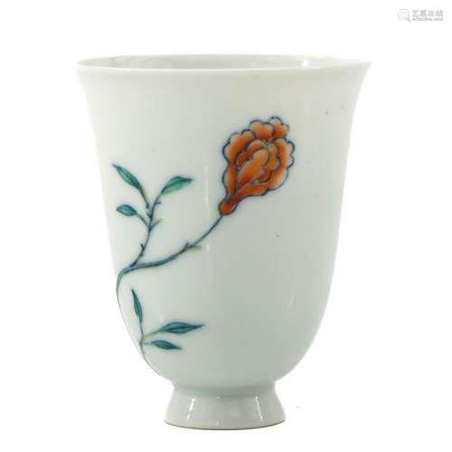 A Doucai Cup