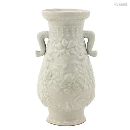 A Blanc de Chine Vase