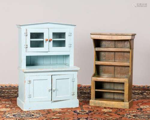 Two children\'s miniature dressers, largest: 26 x 10 x 18 1/...