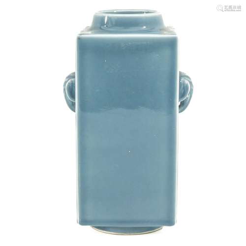 A Light Blue Glaze Vase