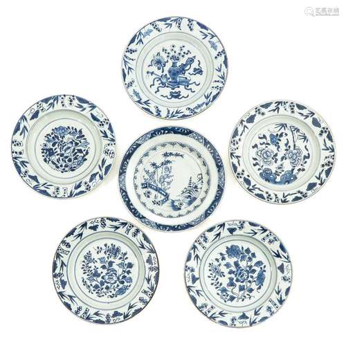 A Collection of 6 Plates