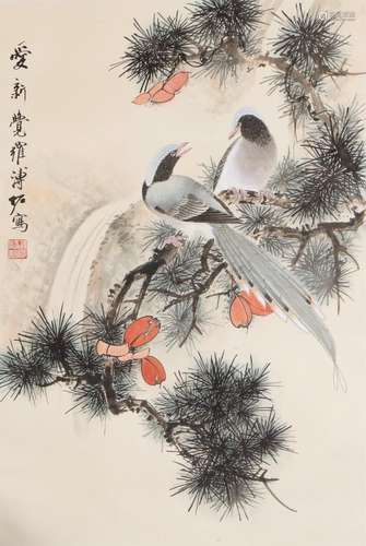 Puzuo flower and bird painting