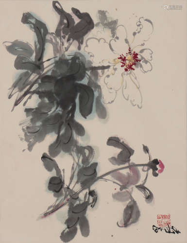 张大千 1899-1983 花卉
