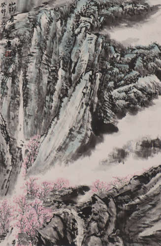 宋文治 1919-1999 山乡春暖