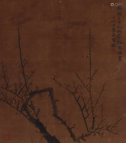 金农 1687-1763 梅花