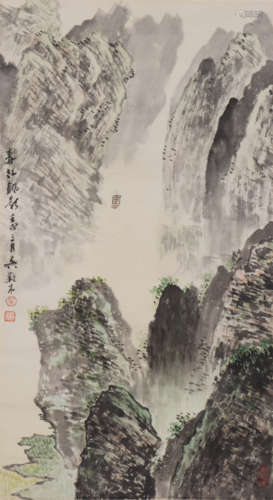 吴养木 1921-2009 春江颿影