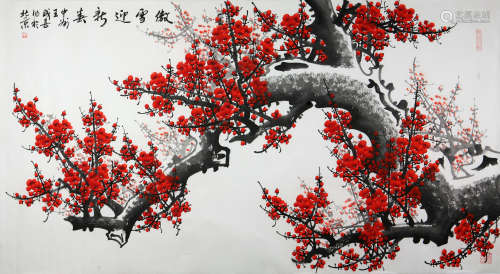 王成喜(b.1940)傲雪迎新春