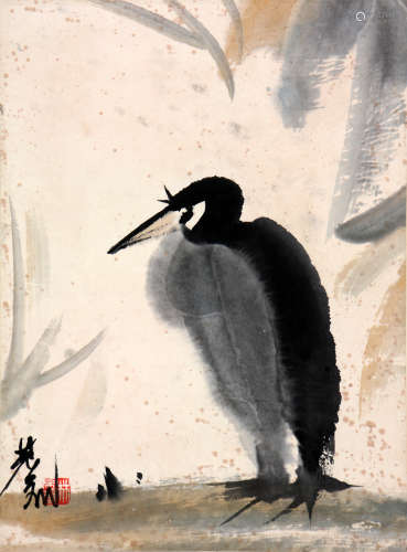 林风眠(1900-1991)水禽