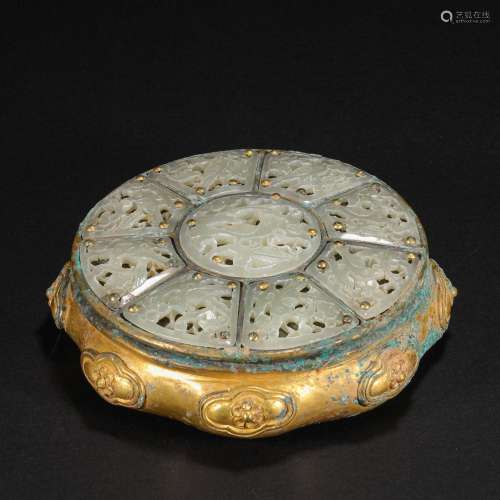 Ming Dynasty Bronze Gilt Aromatherapy