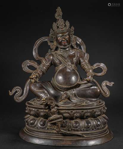 Ming Dynasty Bronze Buddha Statue