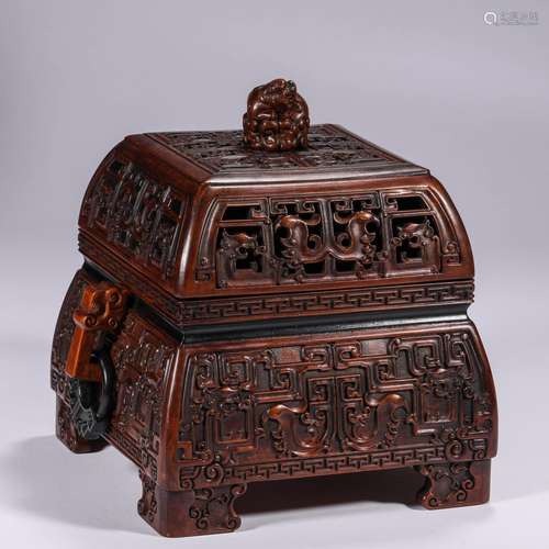 Qing Dynasty Yellow Year Aromatherapy Furnace