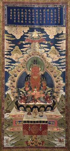 Qing Dynasty,Thangka