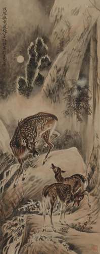 Zhang ShanziMountain deer map