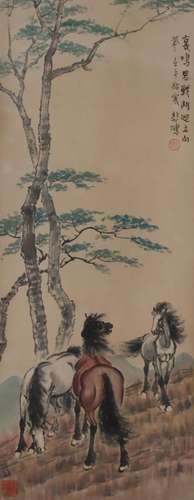 Xu Beihonghorse illustration