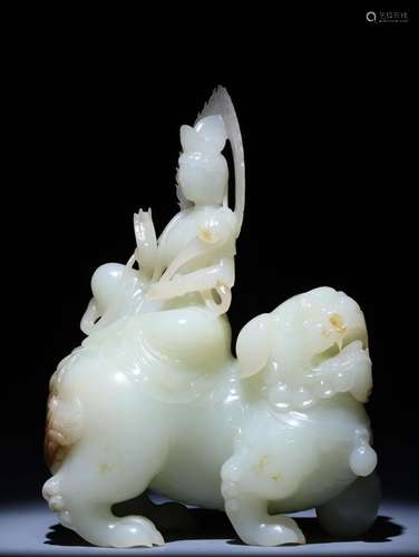 Hetian jade Guanyin ornaments