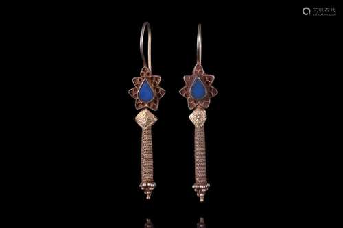 PARTHIAN GOLD PAIR OF EARRINGS