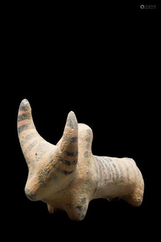 INDUS VALLEY TERRACOTTA BULL IDOL