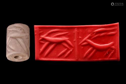 MESOPOTAMIAN STONE CYLINDER SEAL - ORIGINAL LAMBERT REPORT