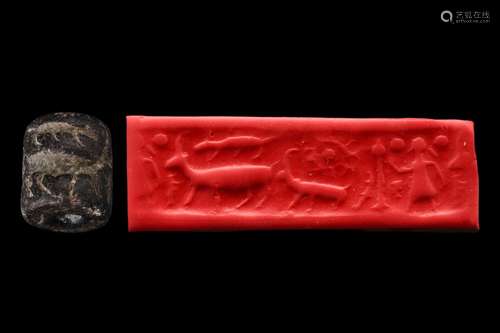 MESOPOTAMIAN STONE CYLINDER SEAL - ORIGINAL LAMBERT REPORT