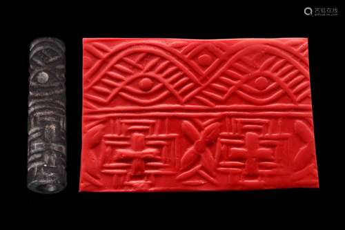 MESOPOTAMIAN STONE CYLINDER SEAL - ORIGINAL LAMBERT REPORT