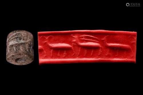 MESOPOTAMIAN STONE CYLINDER SEAL - ORIGINAL LAMBERT REPORT