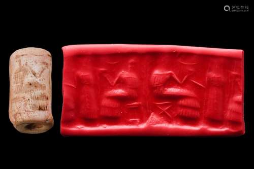 MESOPOTAMIAN STONE CYLINDER SEAL