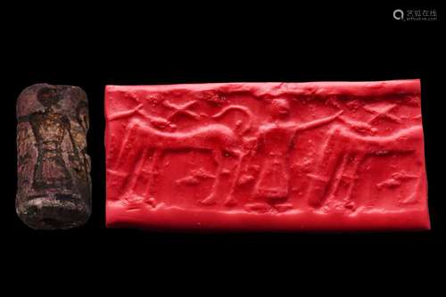 BACTRIAN STONE CYLINDER SEAL