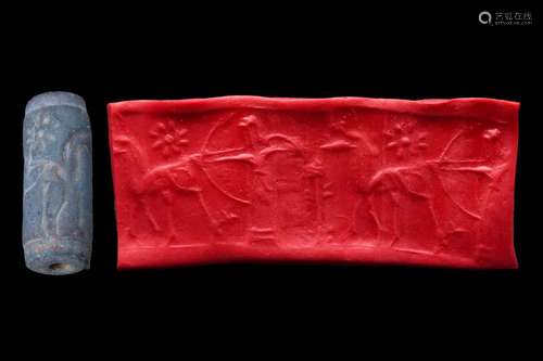 NEO-ASSYRIAN STONE CYLINDER SEAL