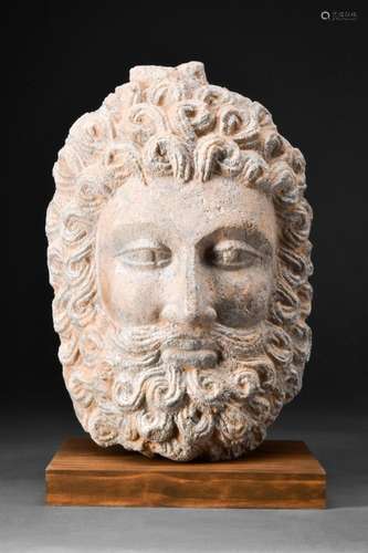 GANDHARAN HEAD OF HERCULES