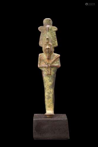 EGYPTIAN BRONZE OSIRIS FIGURE