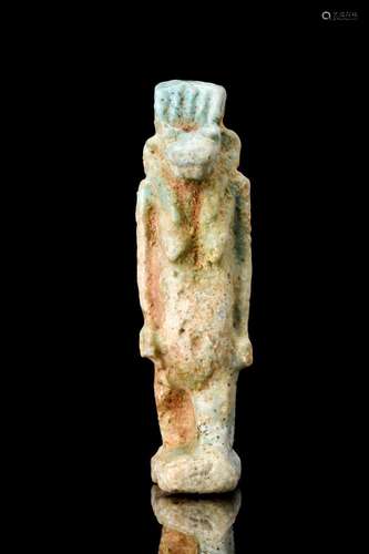 EGYPTIAN FAIENCE AMULET OF TAWERET