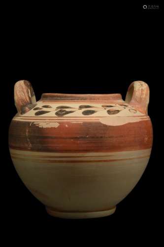 GREEK MESSAPIAN POTTERY LEBES GAMIKOS