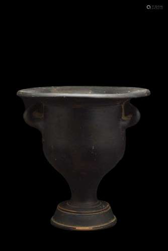 GREEK CAMPANIAN POTTERY BELL KRATER