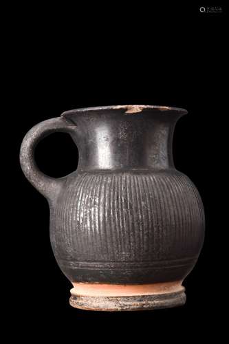 GREEK GNATHIAN WARE RIBBED CUP