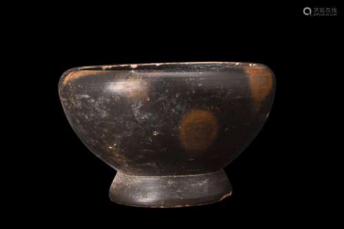 ATTIC BLACK-GLAZED CUP