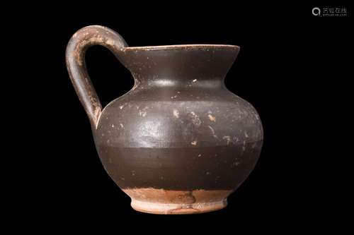 ATTIC BLACK-GLAZED JUG