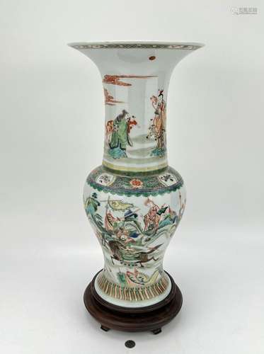 A Chinese Gu-type vase, Qing Dynasty Pr.